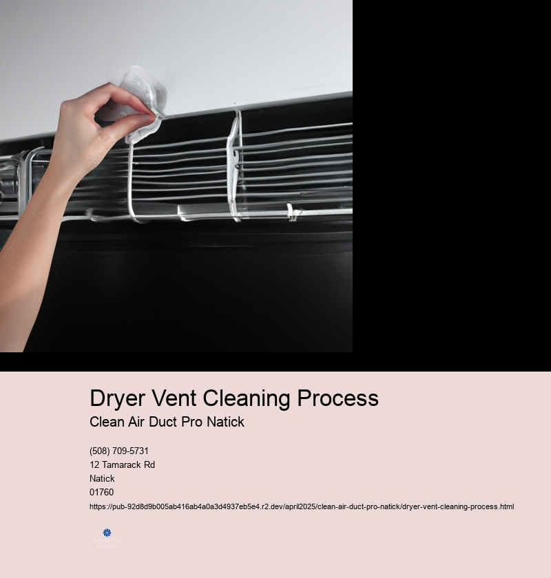 Dryer Vent Cleaning Process
