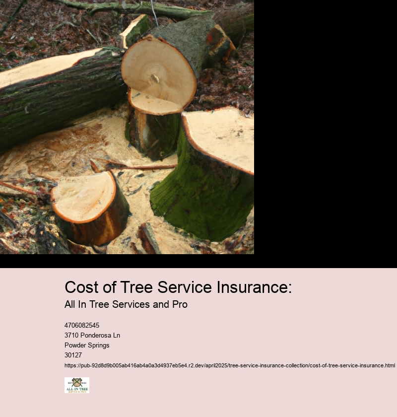 Cost of Tree Service Insurance:
