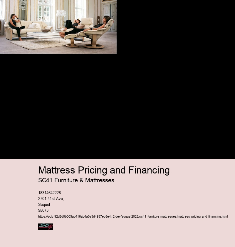 Understanding Mattress Financing Options