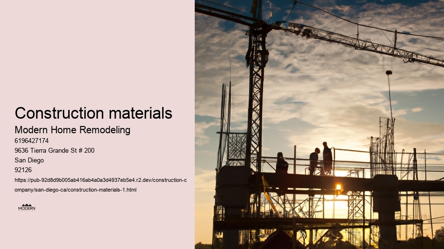 Construction materials