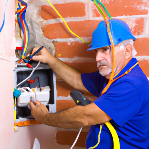 What is the role of an electrician in residential and commercial settings?