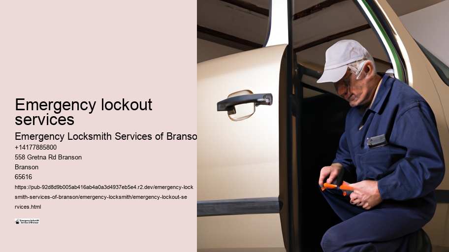 Emergency lockout services